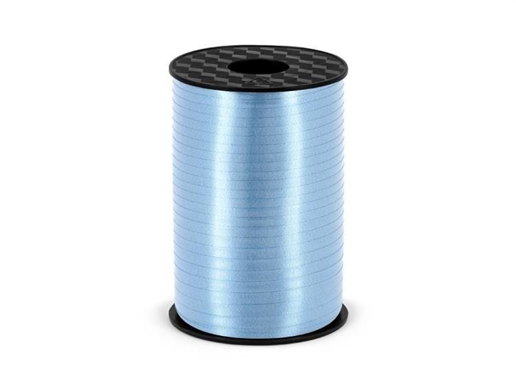 

Wstążka Plastikowa Błękitna 5 MM/225 M