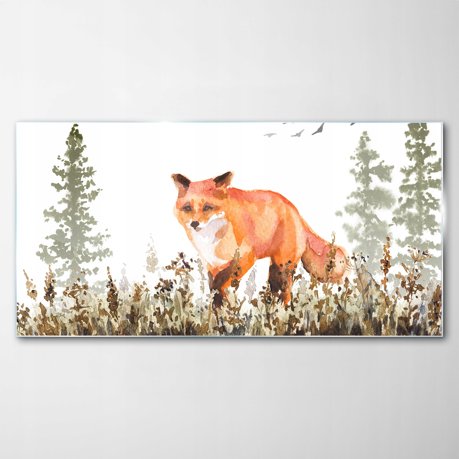 

Hartowany Obraz Szklany Krajobraz Lis Łąka 120x60