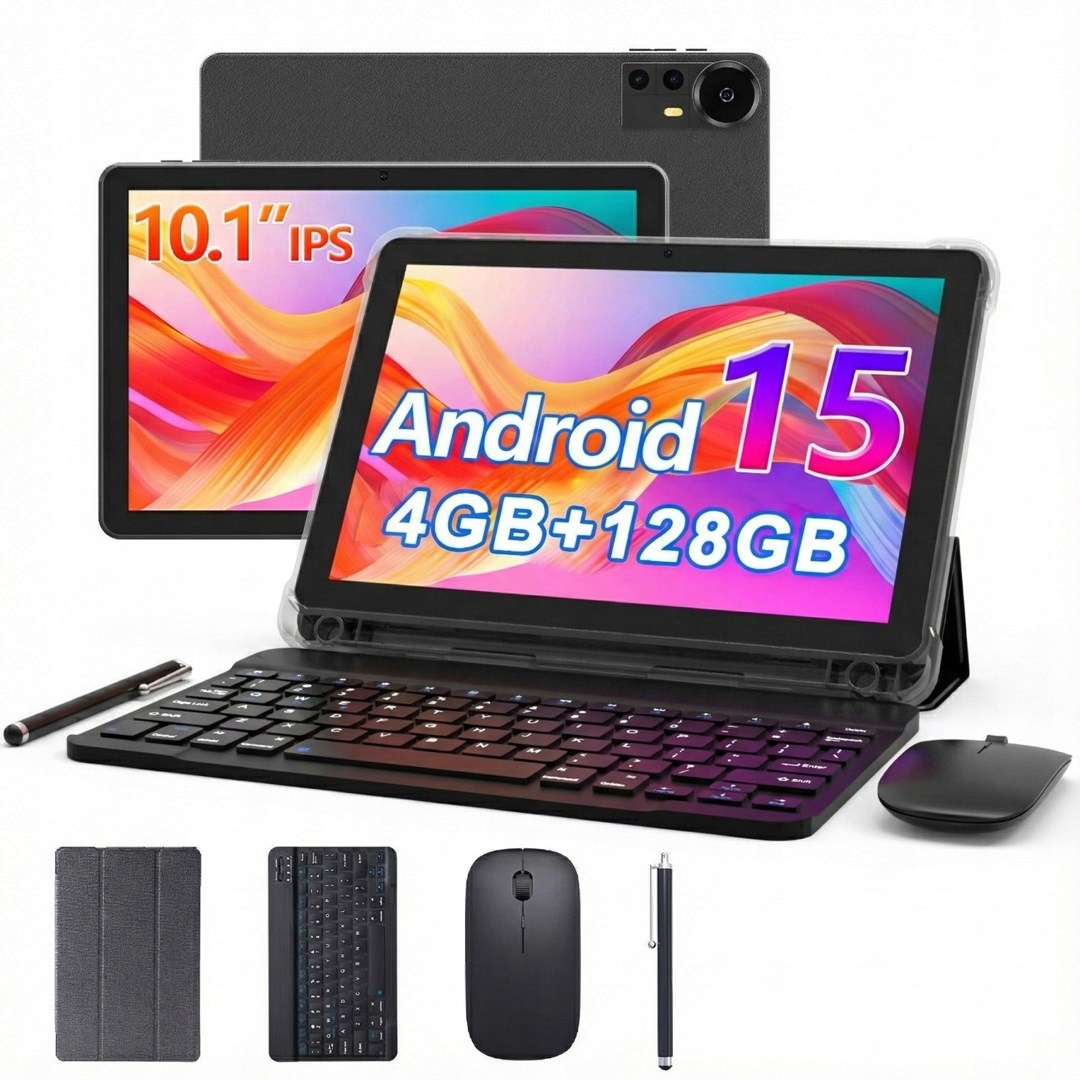 Extralink Tablet CP31 4GB RAM+128GB Czarny Tablet Android 15, 2Mpx+8Mpx,