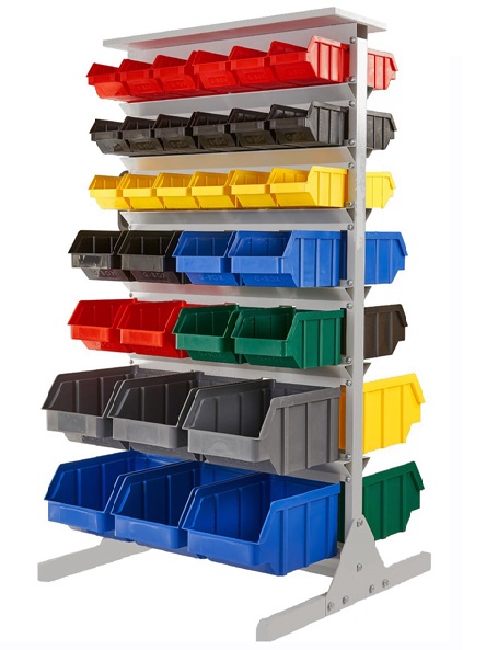 

Regał Warsztatowy R2 03220 + 64 Pojemniki