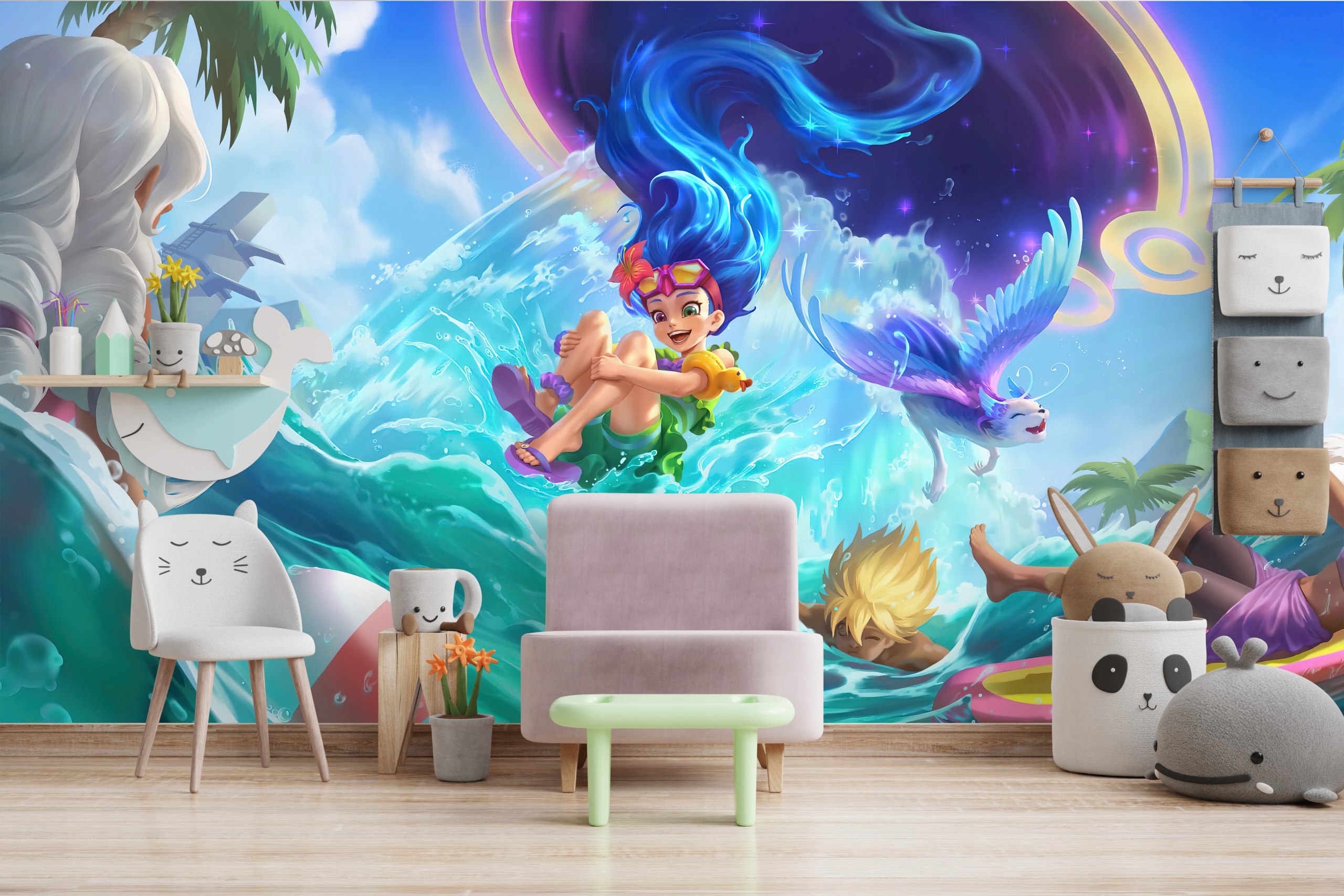 FOTOTAPETA ZOE LEAGUE OF LEGENDS POSTAĆ TAPETA ŚCIENNA WINYLOWA HD 200x140