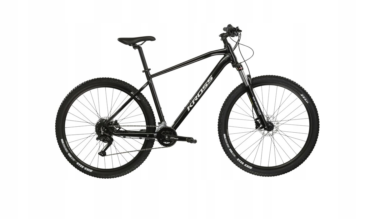 Rower górski Mtb Kross Hexagon 5.0 M (17") 29 czarny/srebrny połysk