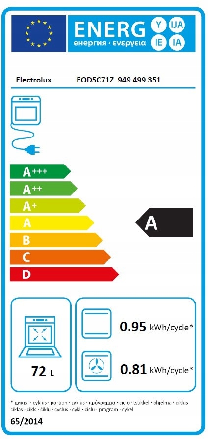 Piekarnik Electrolux EOD5C71Z Marka Electrolux