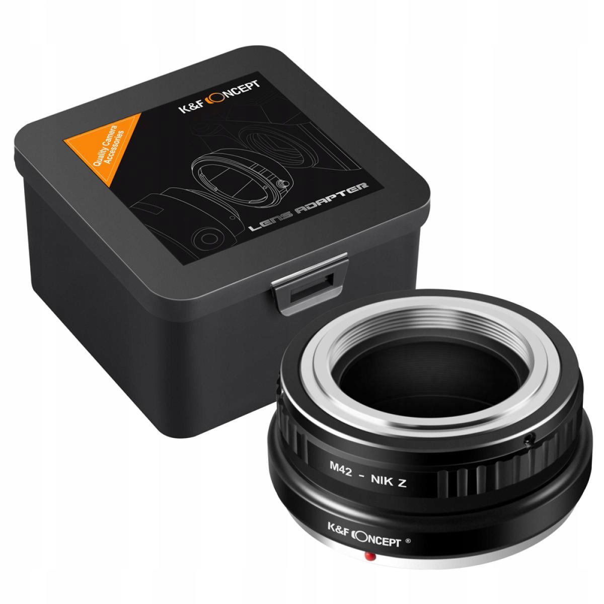 Adaptér redukce K&f pro Nikon Z50 Z6 II Z7 II Z5 Z6 Z7 Nikon-z na M42