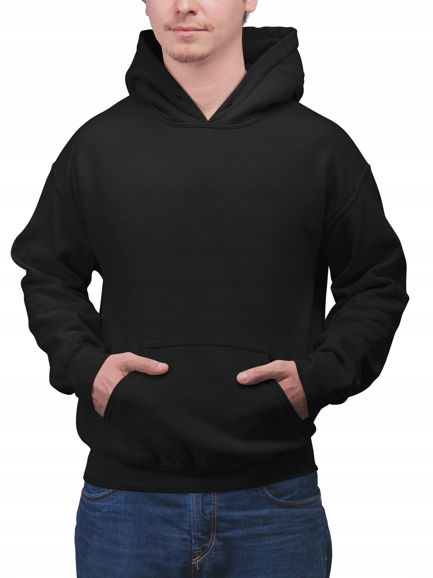 

Męska Bluza Z Kapturem Czarna ZebraShop XL