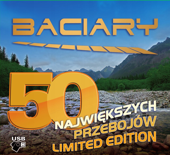 

Baciary 50 Największych Przebojów [mp3 pendrive]