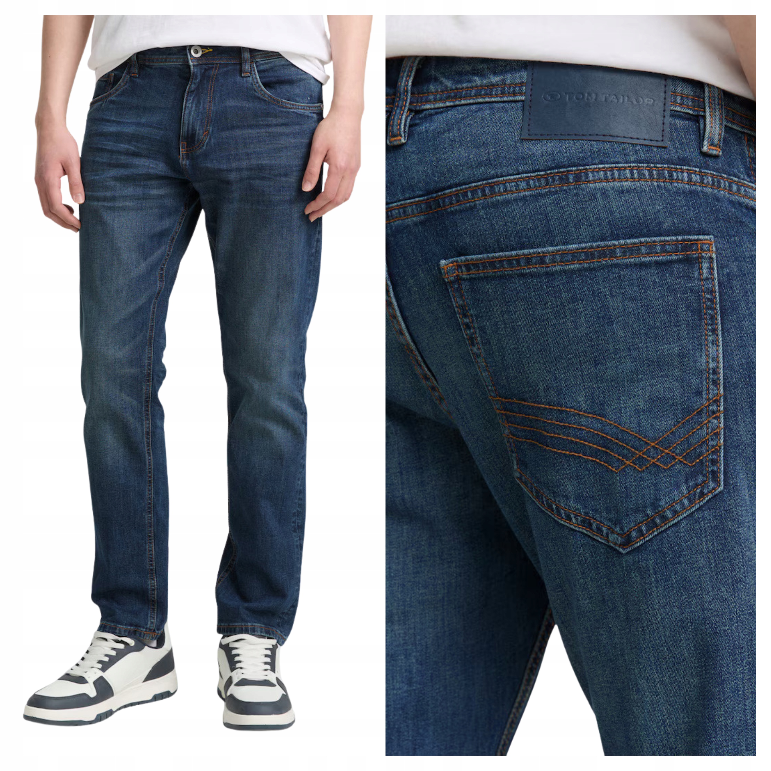 Tom Tailor Josh Pánské kalhoty Džíny Přiléhavé Regular Slim Fit W31 L32