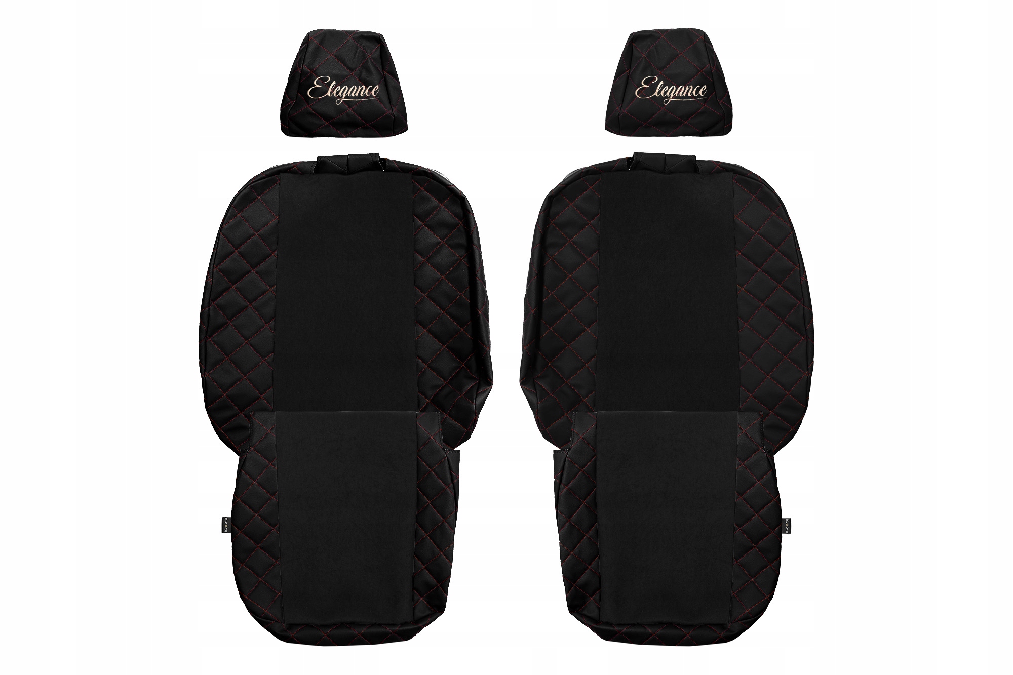 Poťahy na sedadlá Bus Van Ford Transit Custom I 12-22 Kreslá 1+1 koža