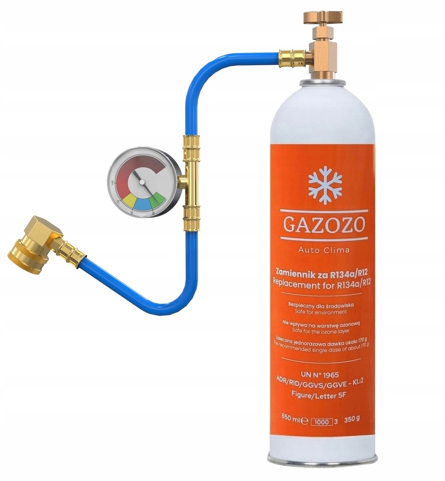 Sada pro plnění klimatizace Aut R134a Gaz