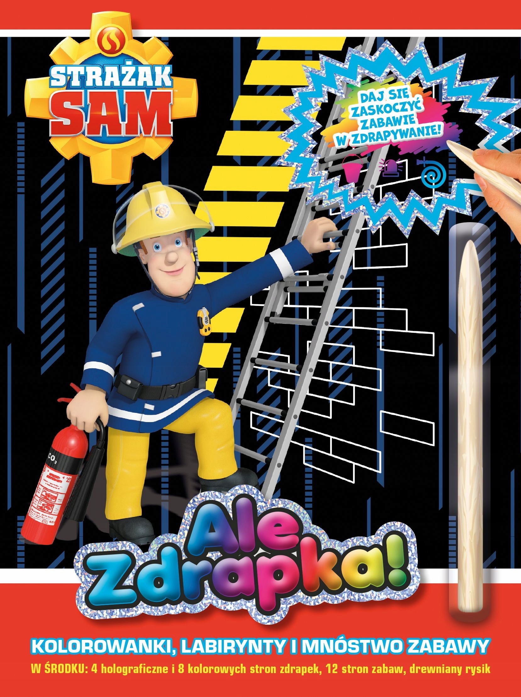 

Strażak Sam Ale Zdrapka Zdrapywanka Rysik