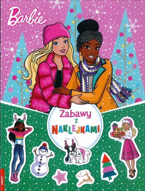 ZABAWY Z NAKLEJKAMI - BARBIE