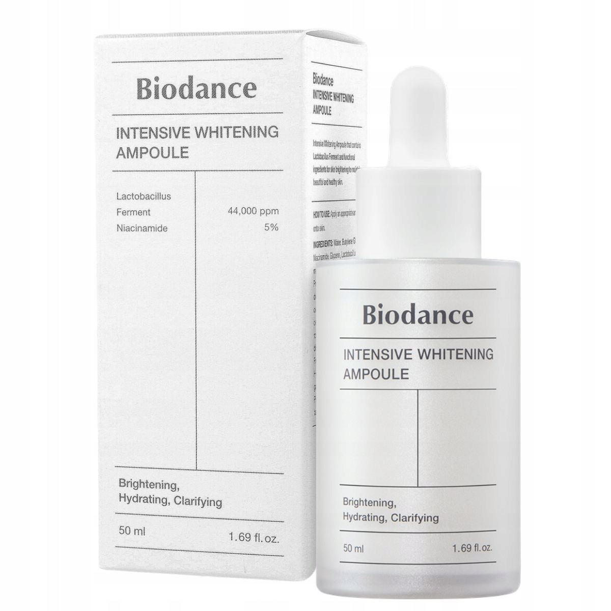 Biodance Intensive Whitening Ampoule, 50 ml – rozjasňující pleťové sérum