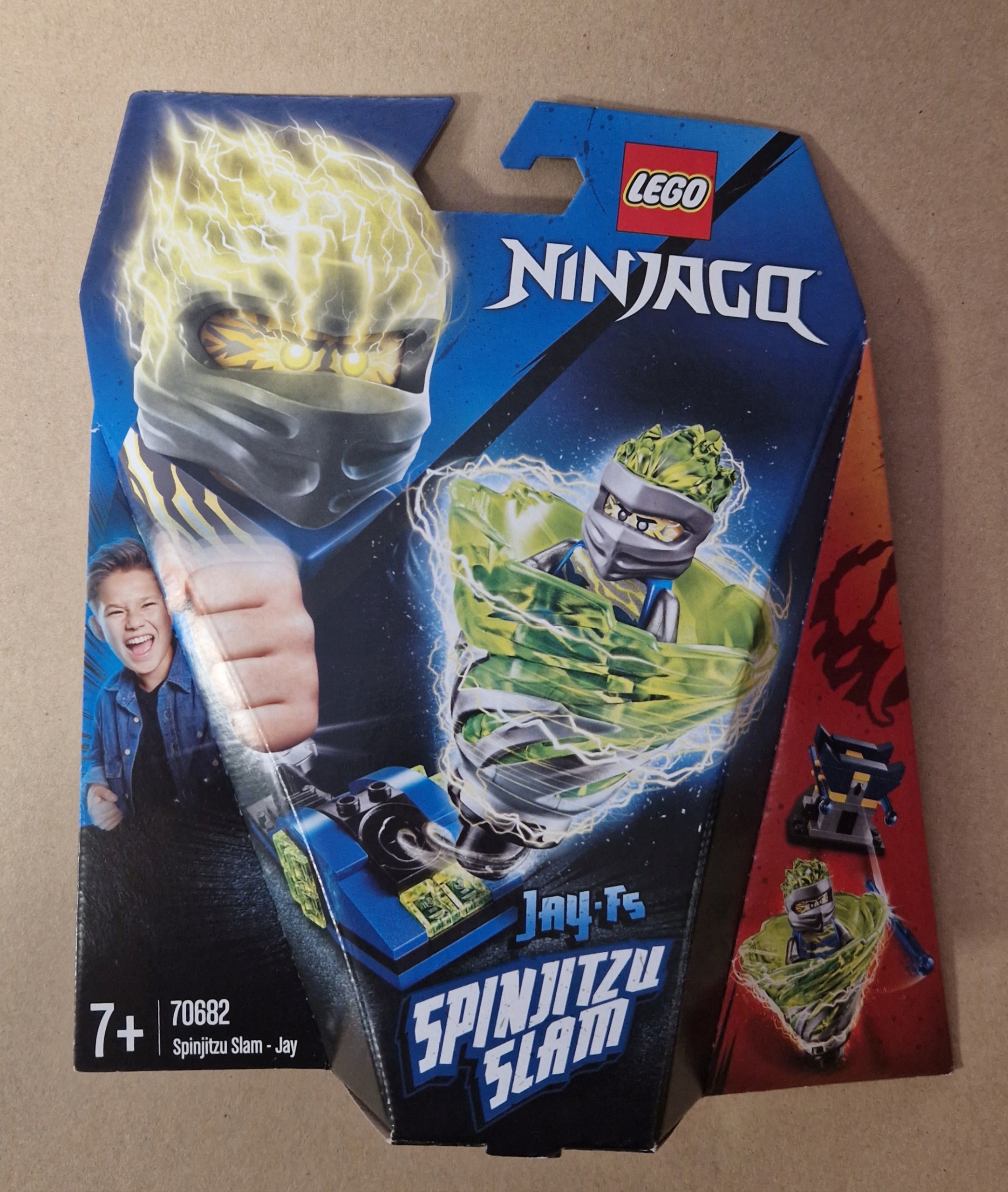 Lego Ninjago Potęga Spinjitzu Jay 70682