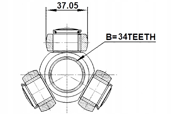 FEBEST KRZYZAK CHEVROLET CAPTIVA 2010- EU Producent części Febest