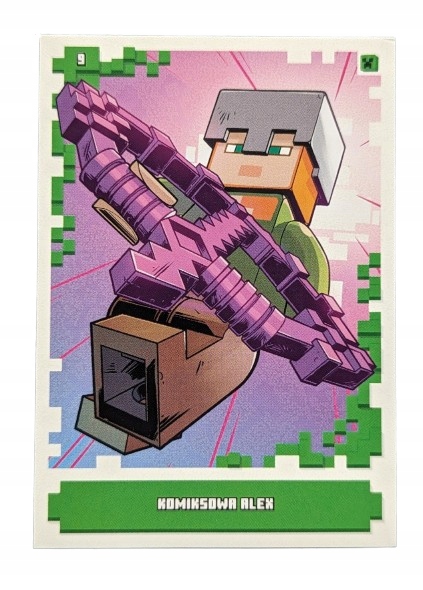 Karta Lego Minecraft Seria 1 Numer 009