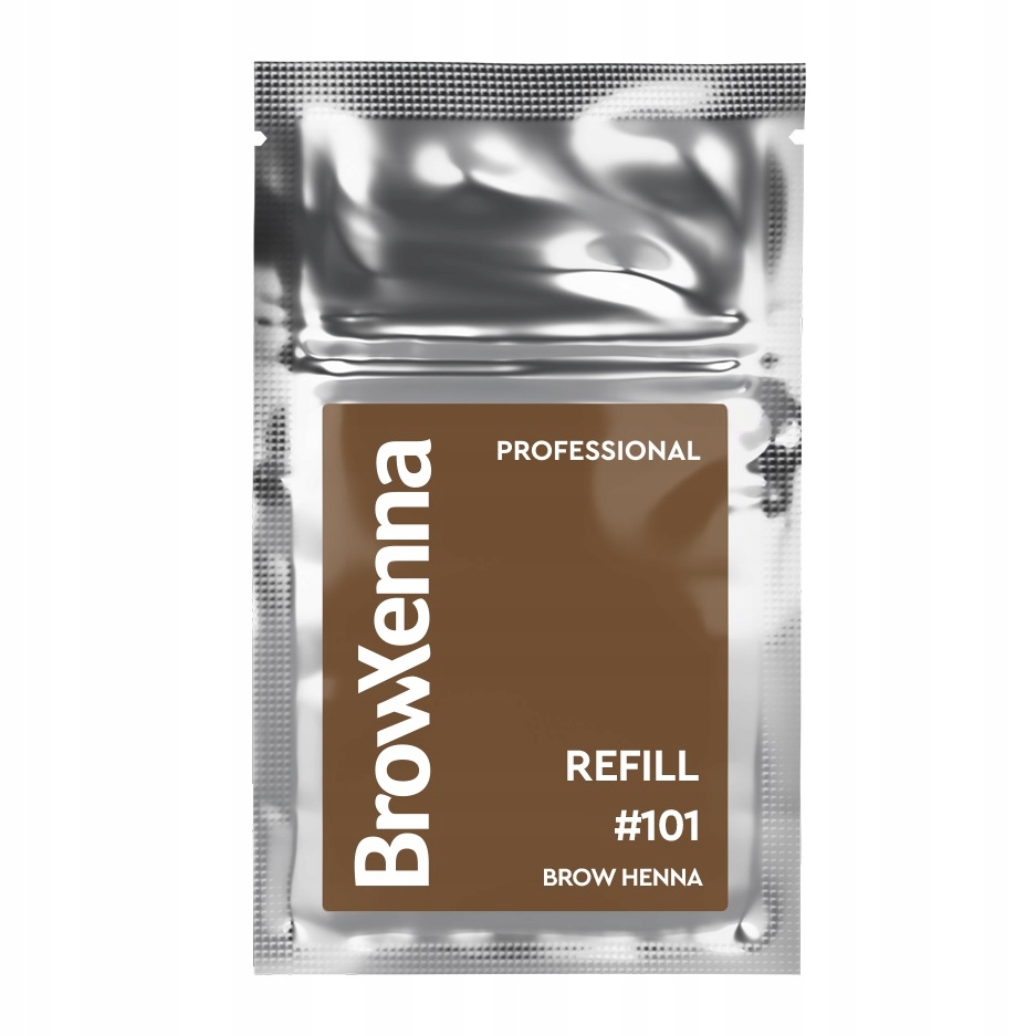 Brow Xenna Brunette #101 Neutrální hnědý sáček 6 g