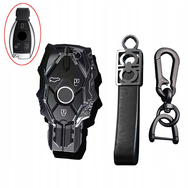 Чехол Для Ключа Автомобиля Для Mercedes Benz W203 W204 W205