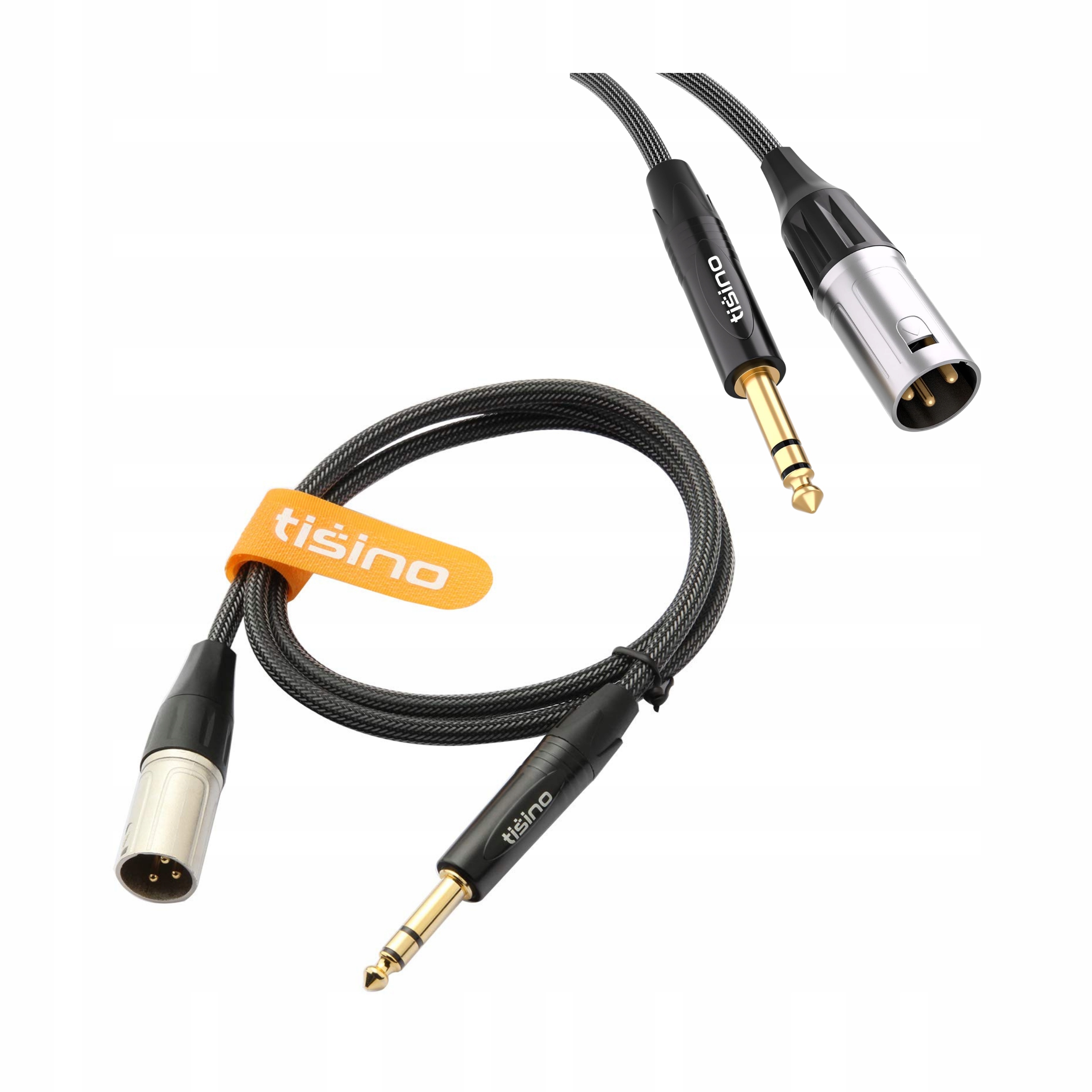 Kabel Xlr jack 6,3 mm Tisino TSN9508 1 m