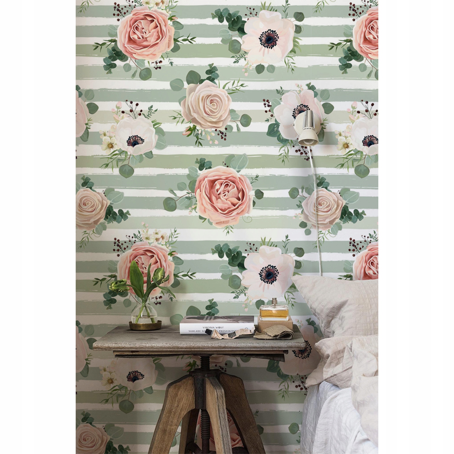 

Fototapeta ścienna Malowane róże vintage 250x250cm
