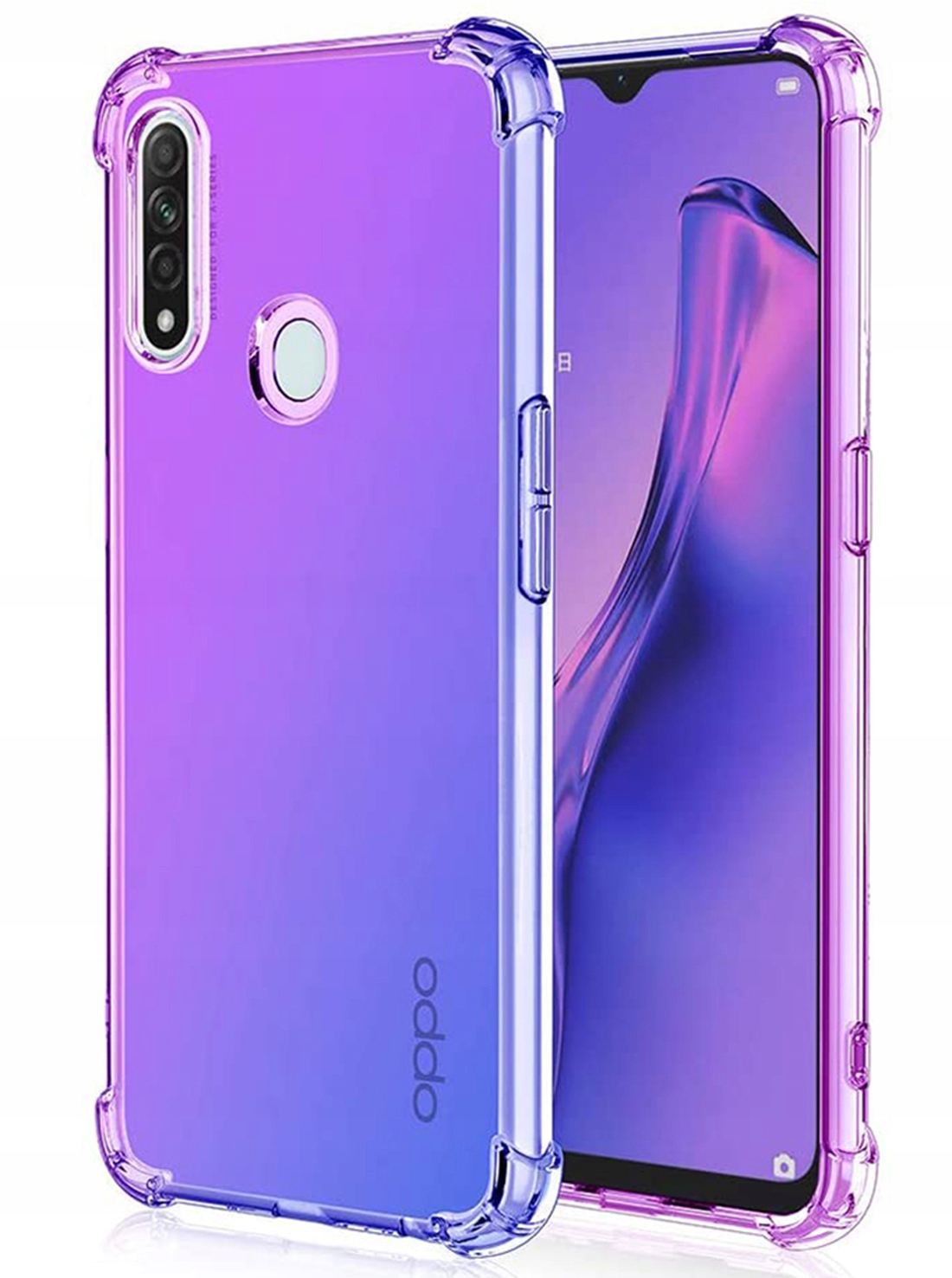 

Etui Mieniące Aurora Do Oppo A31 Szkło