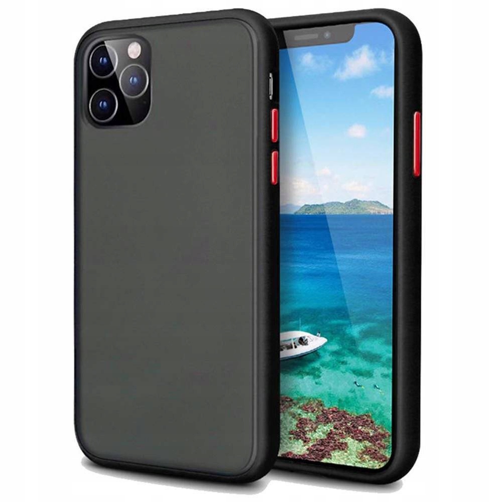 

Etui do Iphone 12 matowe Matt Case czarne