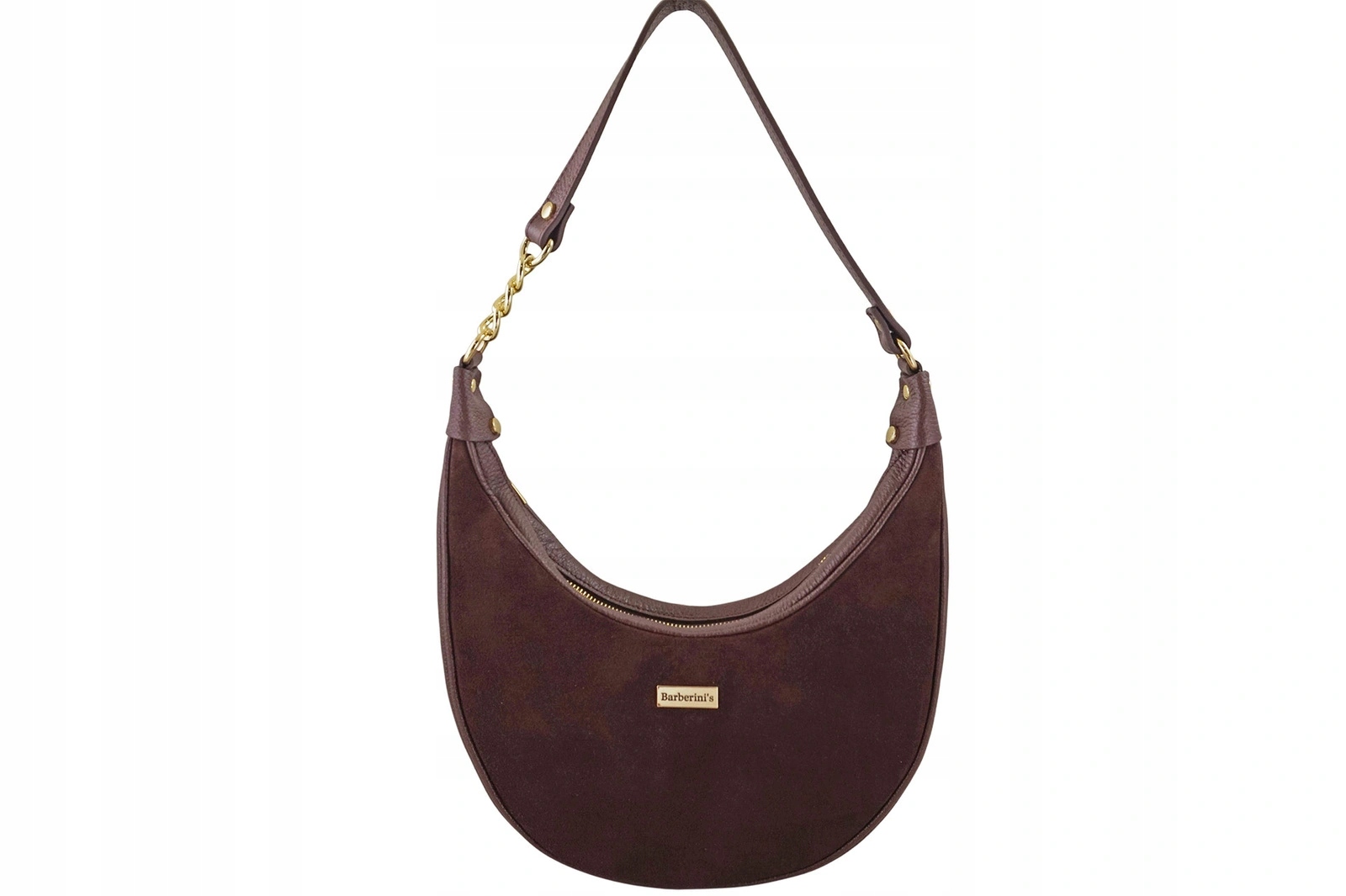 Stylová kabelka se semišovým povrchem Bordó