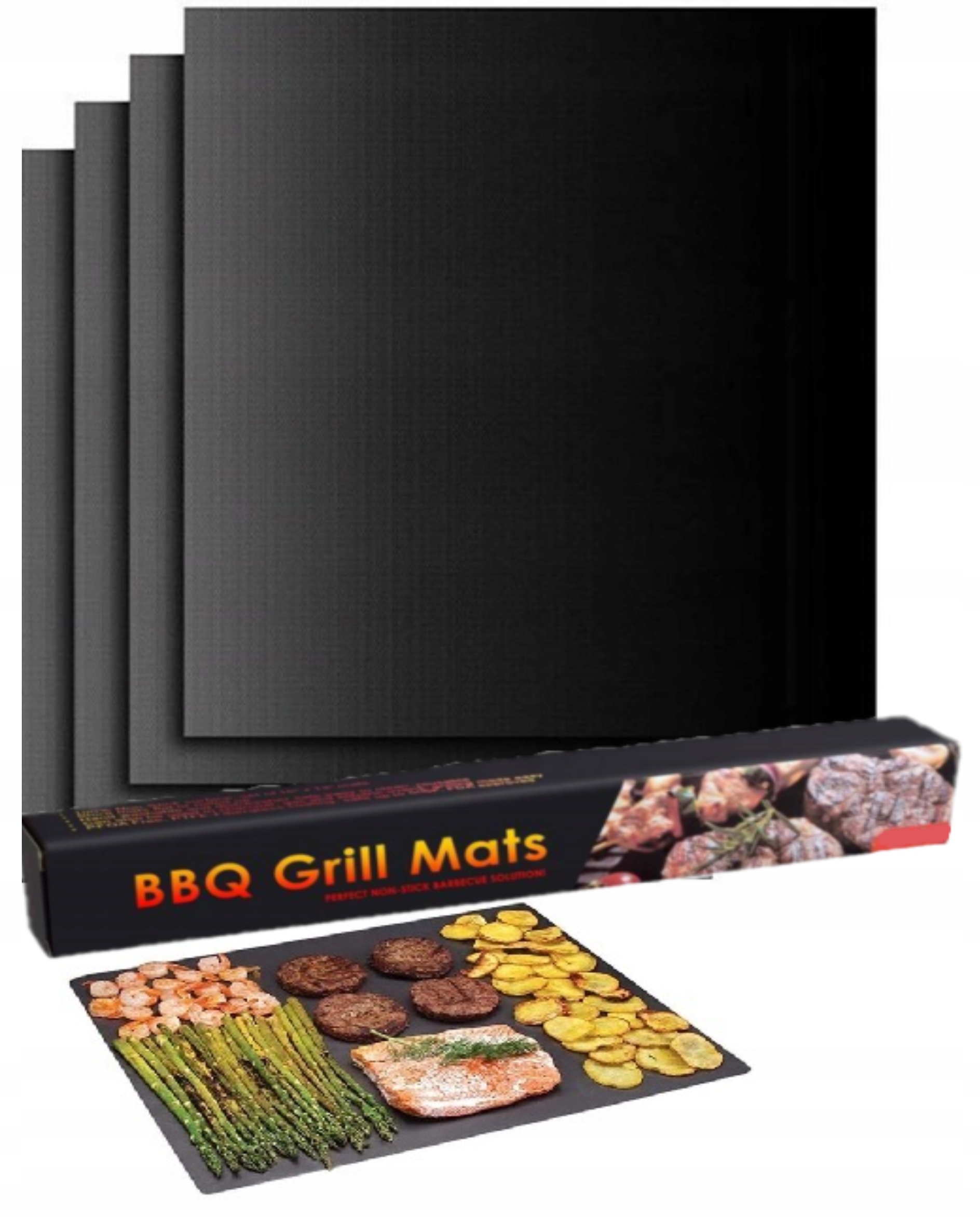 

Mata Na Grill Teflonowa Gril Tacka Do Pieczenia x4