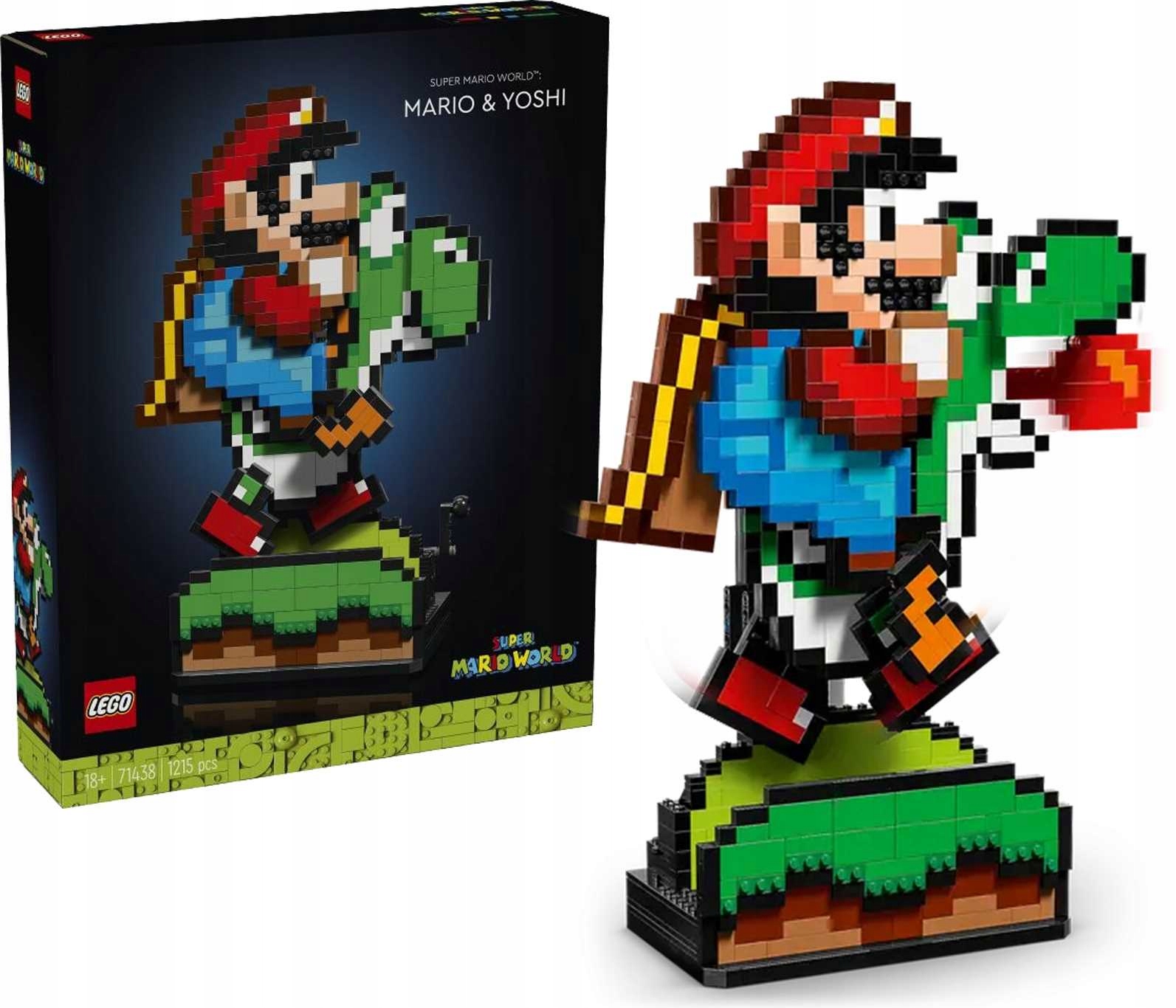 2x LEGO Super Mario - Super Mario World: Mario i Yoshi 71438