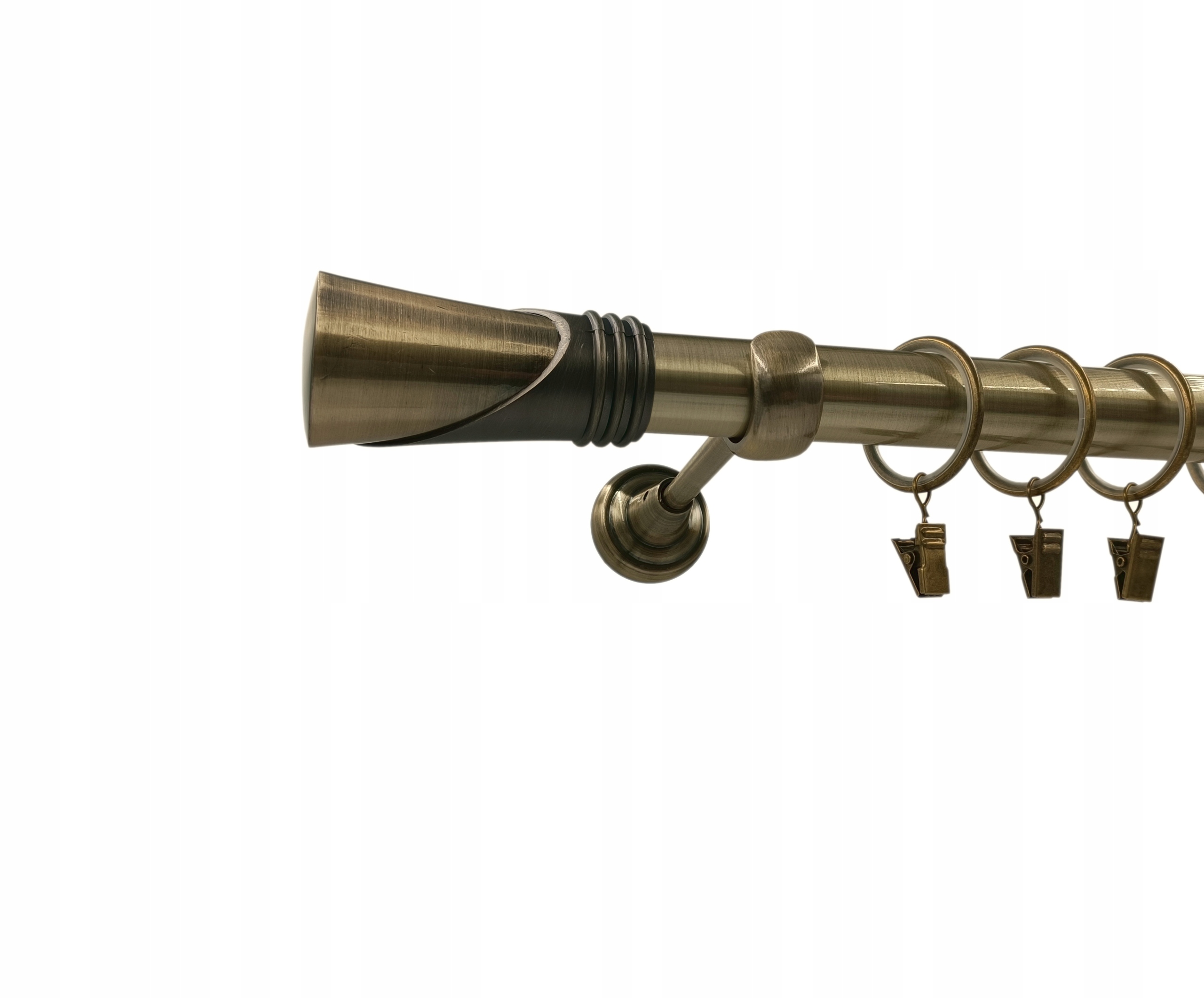 Garnýž fi25mm Zlato Antik 160cm Vega