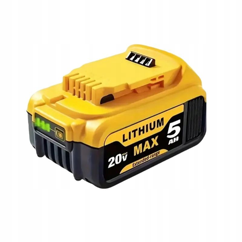 Bateria akumulator 18V 5.0Ah do DeWalt DCB200 DCB184 DCB204 DCD Dcfdcg Dcs