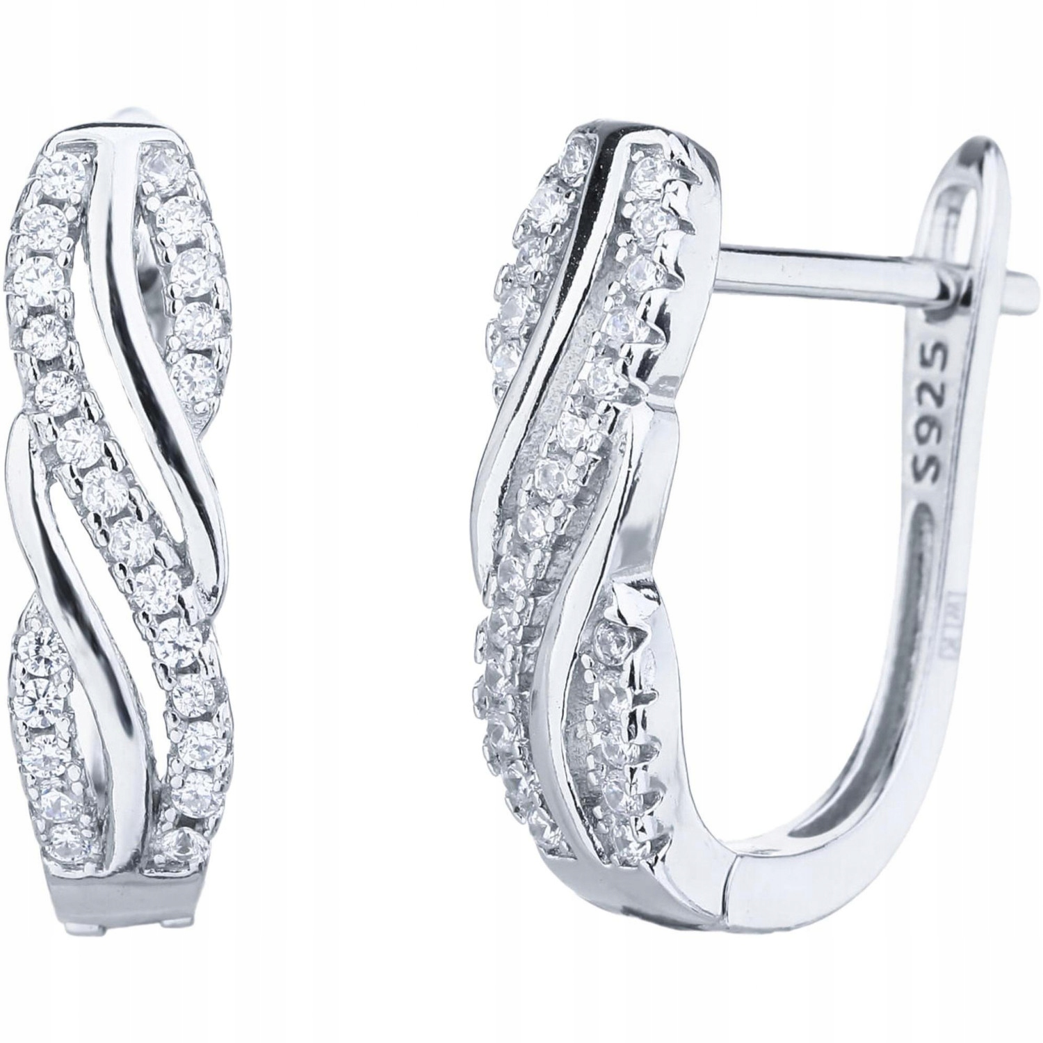 Dámské Náušnice Harf stříbro 925