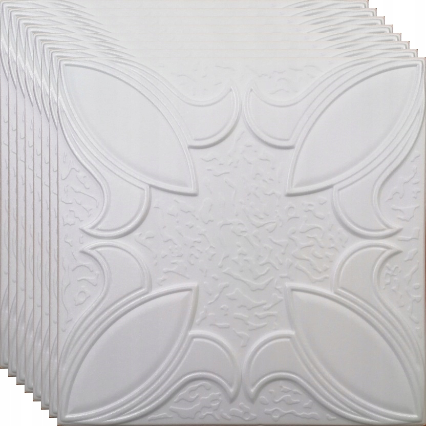 

Białe Piankowe Kasetony Sufitowe 0857 2 m2 +gratis