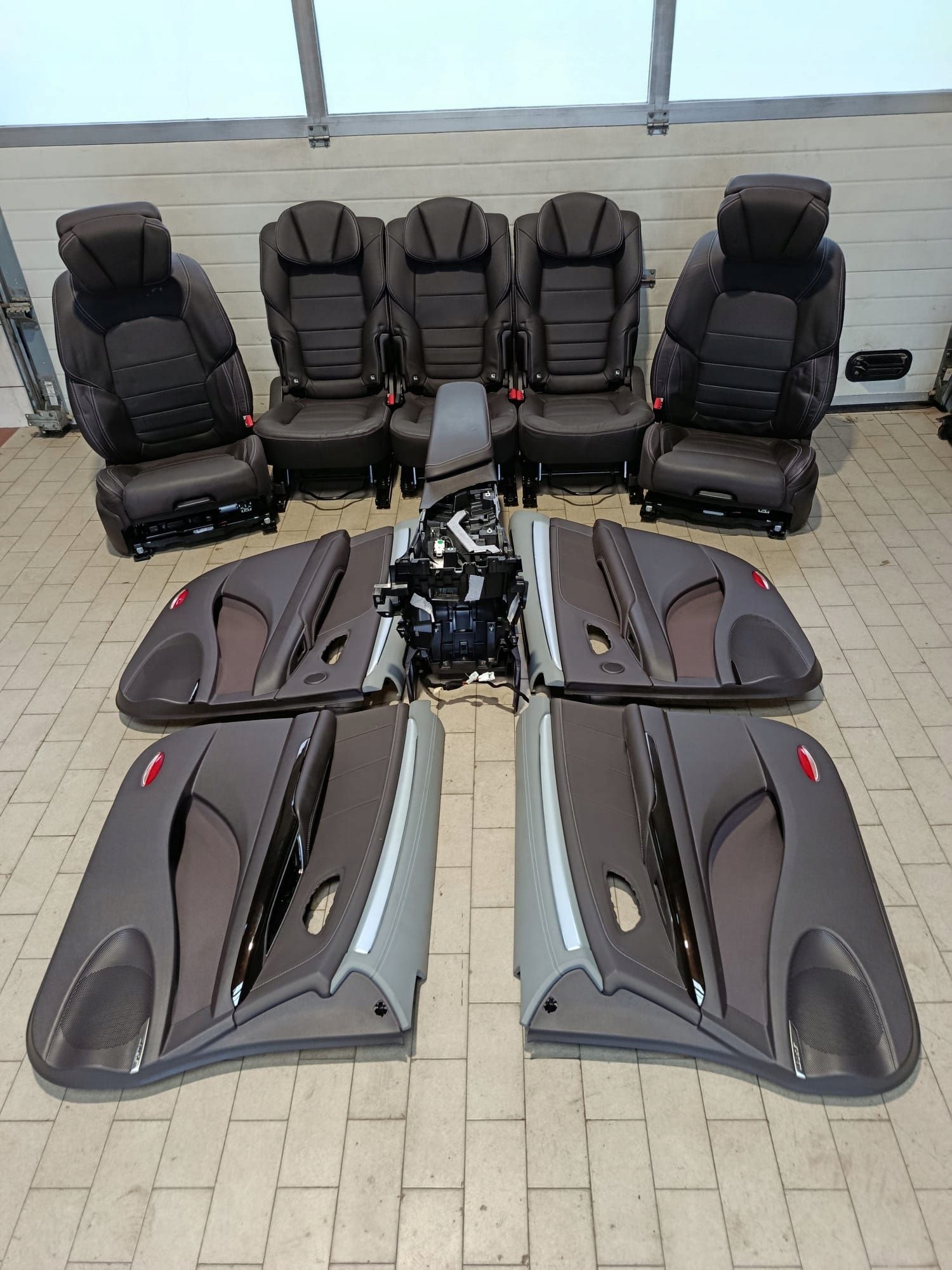 KOMPLET Sitze z boczkami mitte Renault Espace V (RFC) BRAZ INITIALE