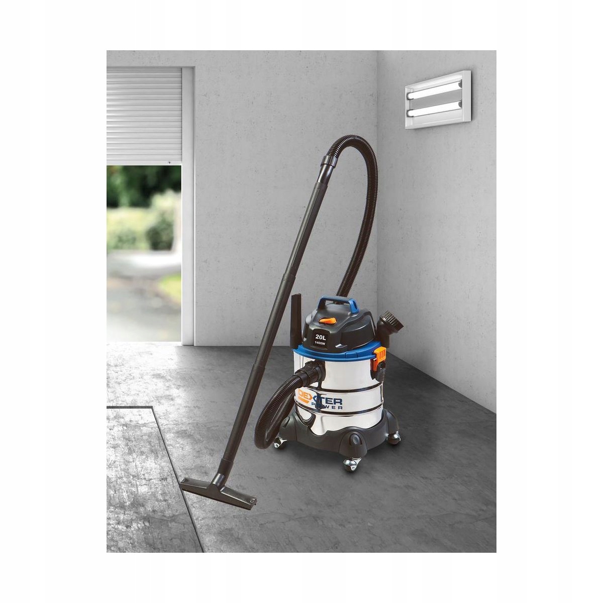 ODKURZACZ PRZEMYSŁOWY 1400W 20L NA SUCHO I MOKRO EAN (GTIN) 3276000237679