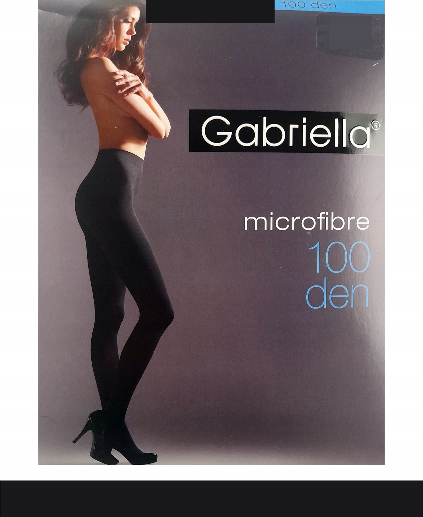 

Gabriella Rajstopy microfibre 100 Den k.:NERO r.:4