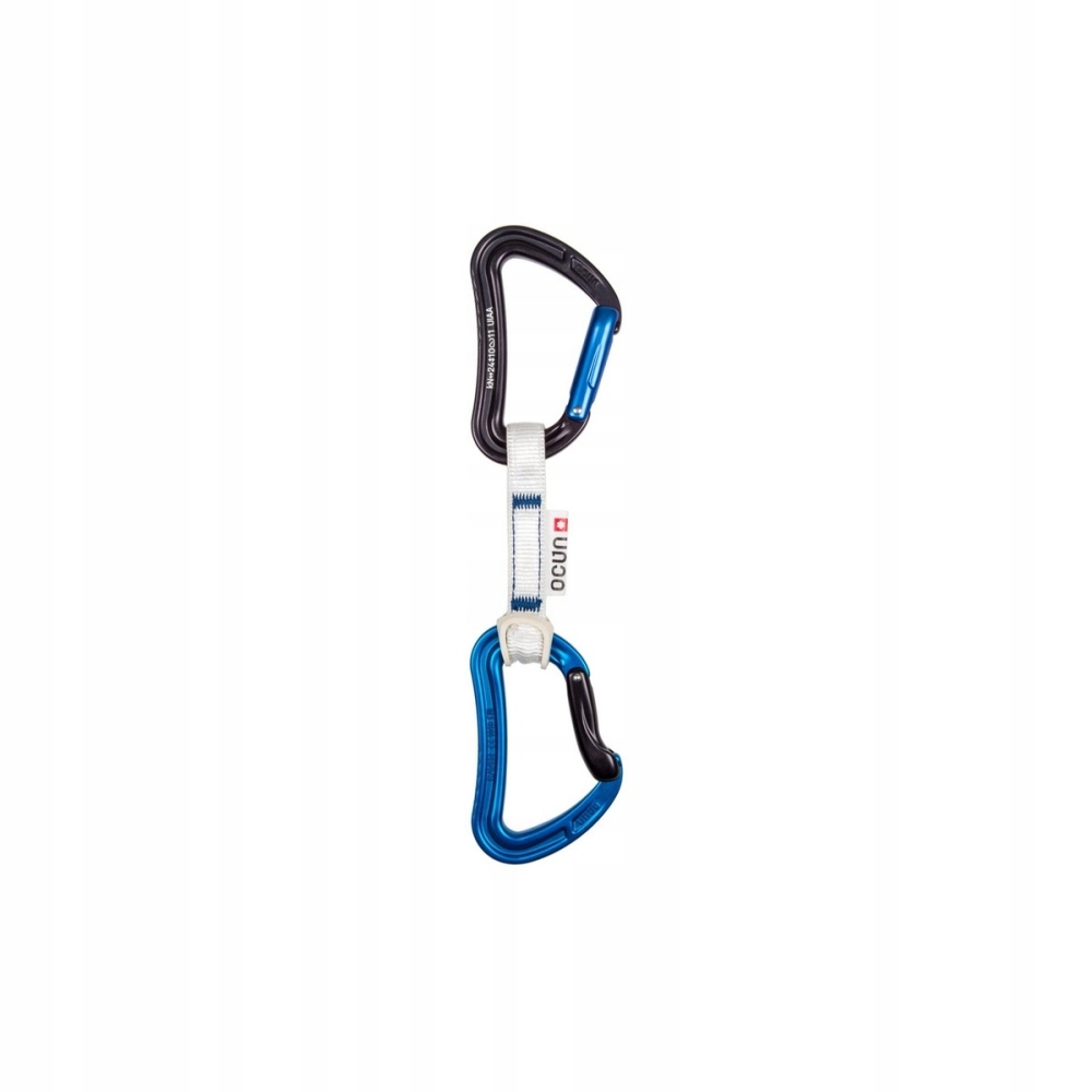 Sada expresek Ocún Raven Qd Bio-dyn-ring 15 mm 10 cm 6-pack blue