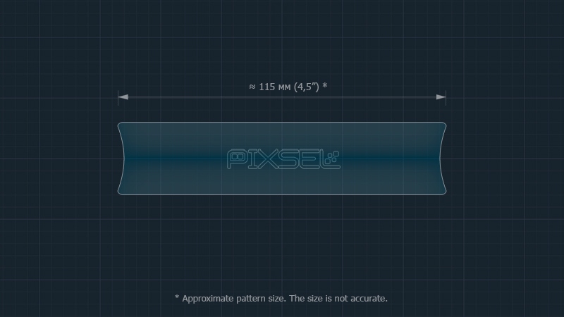 стекло на панель кондиционера kia STONIC - 4.6“ 2022 -