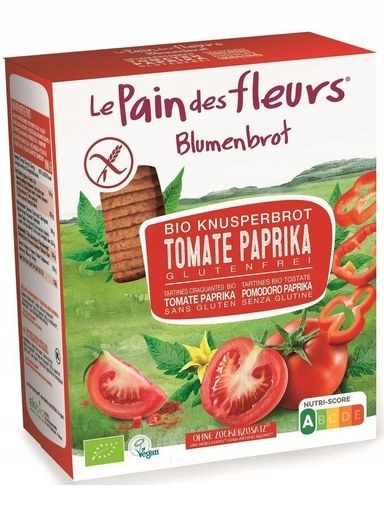 3x Trvanlivé Pečivo Rajčatové Paprikové Bezlepkové Bio 150 g