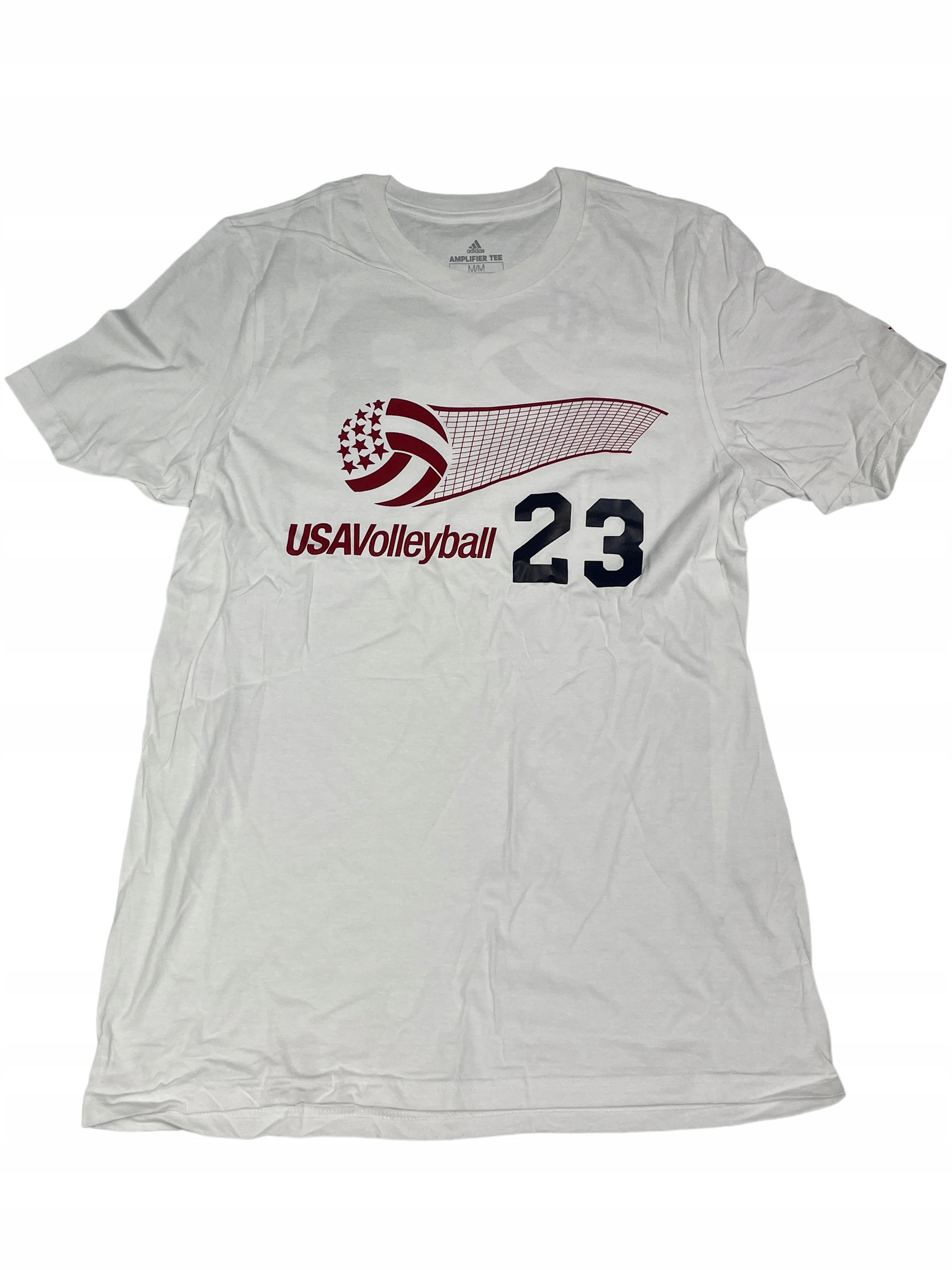 Koszulka męska biała ADIDAS USA VOLLEYBALL 23 M