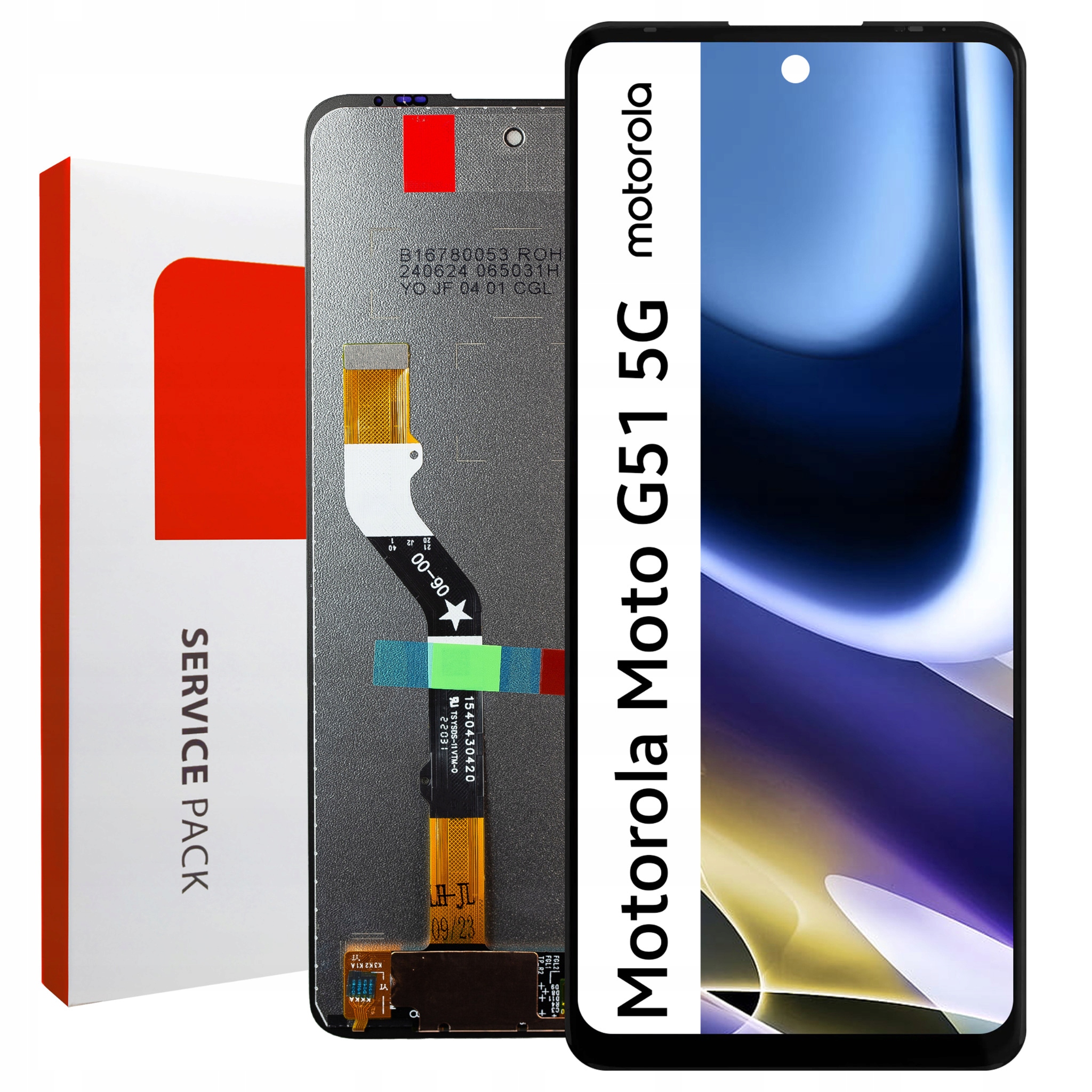 XT2171-1 LCD pro Motorola G51 5G Service Pack Matrix Originál Zila
