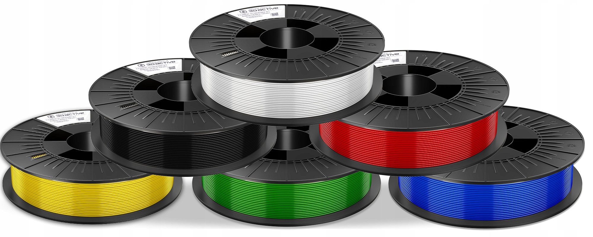 FILAMENT PLA DO DRUKAREK DŁUGOPISU 3D STARTPACK 3DACTIVE 1,75 MM 6x550 G Kod producenta STARTPACK-PLA-82438