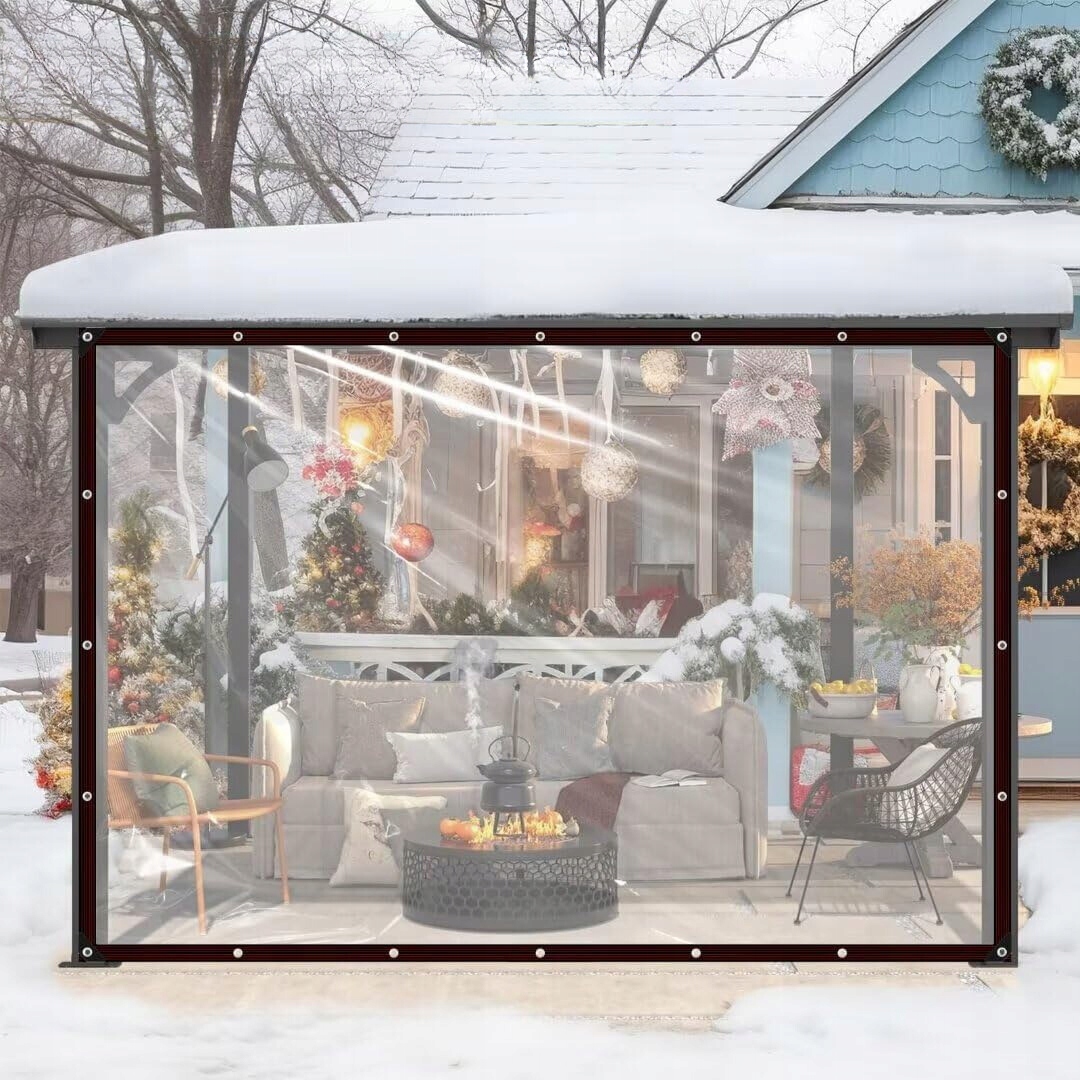 PLANDEKA PRZEZROCZYSTA OGRODOWA TARASOWA WODOODPORNA Z OCZKAMI ANTY-UV 2X3M Kod producenta RDISH23041025