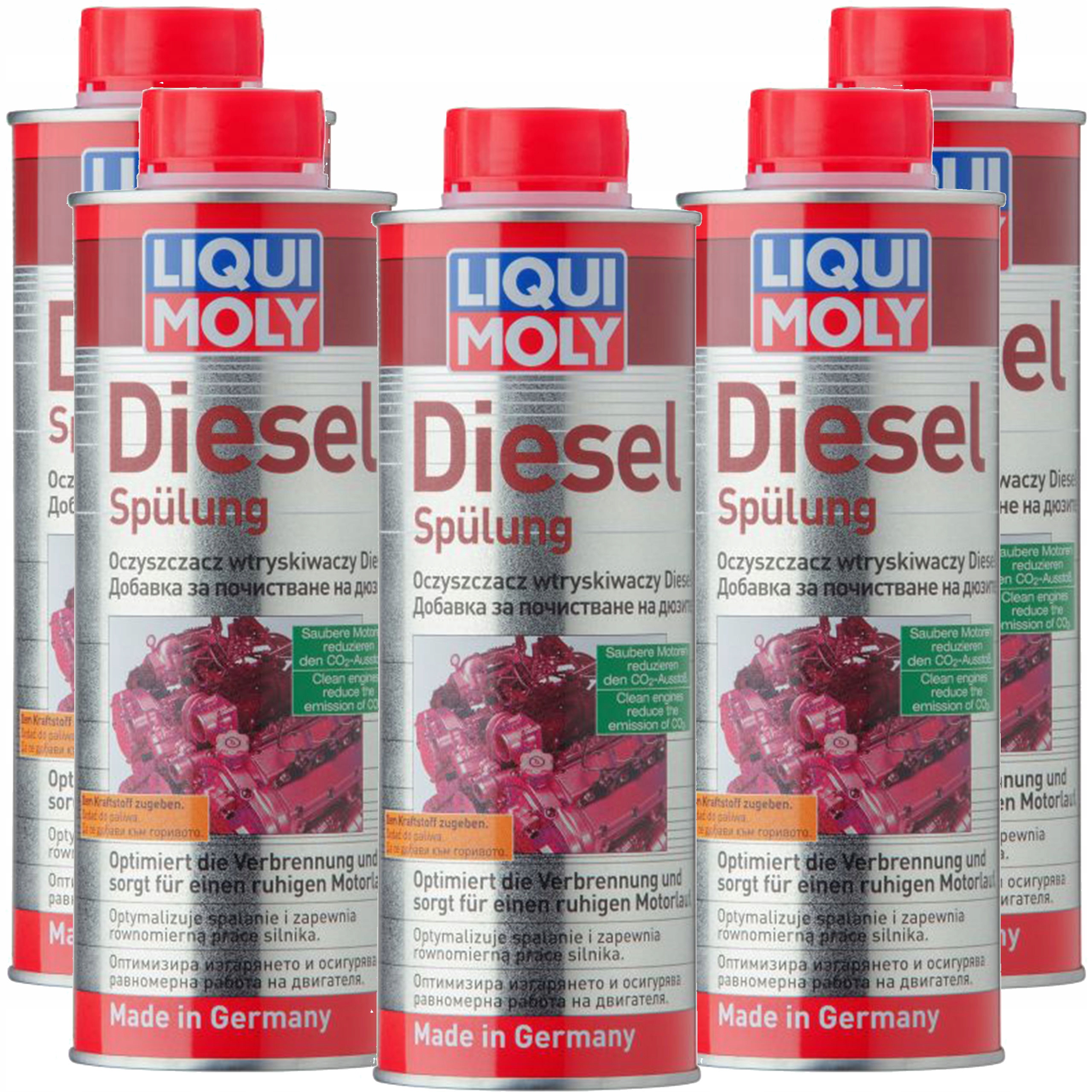 LIQUI MOLY 2666 DIESEL SPULUNG 2.5 L ОЧИЩАЄ ВПОРСКУВАННЯ
