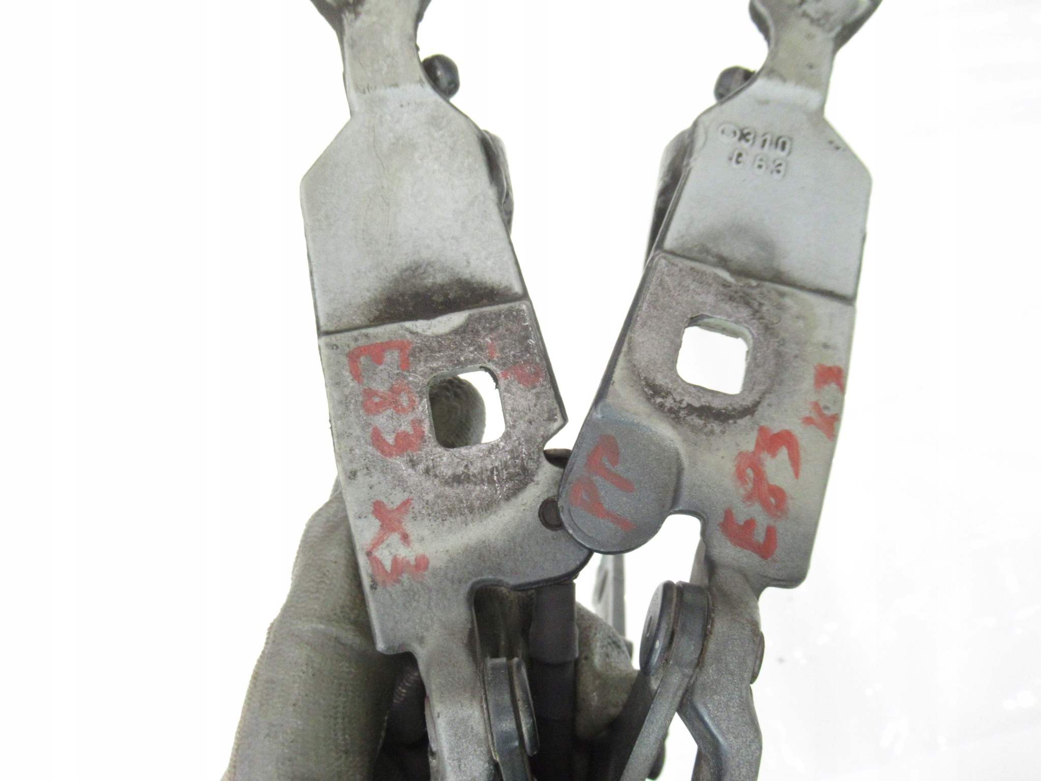 hinge bonnets right left front BMW e83 X3 KOMPLET