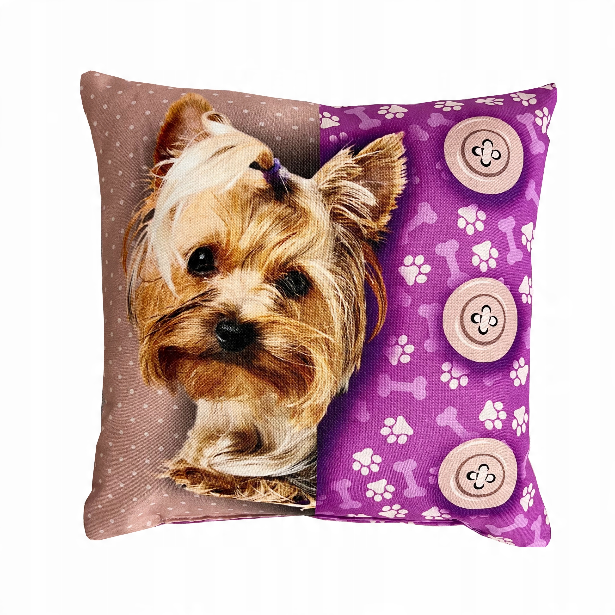 

Poduszka z Psem York Shire Terrier idealny
