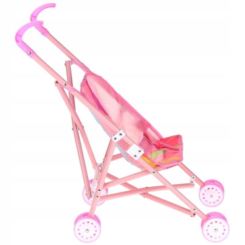 WÓZEK SPACEROWY METALOWY DLA LALEK Płeć dziewczynki