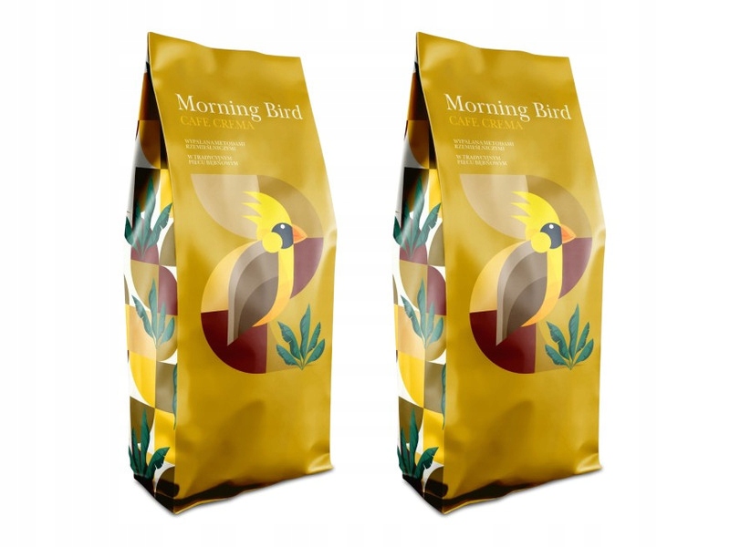 Kawa Morning Bird Cafe Crema Arabica 2 x 1 kg