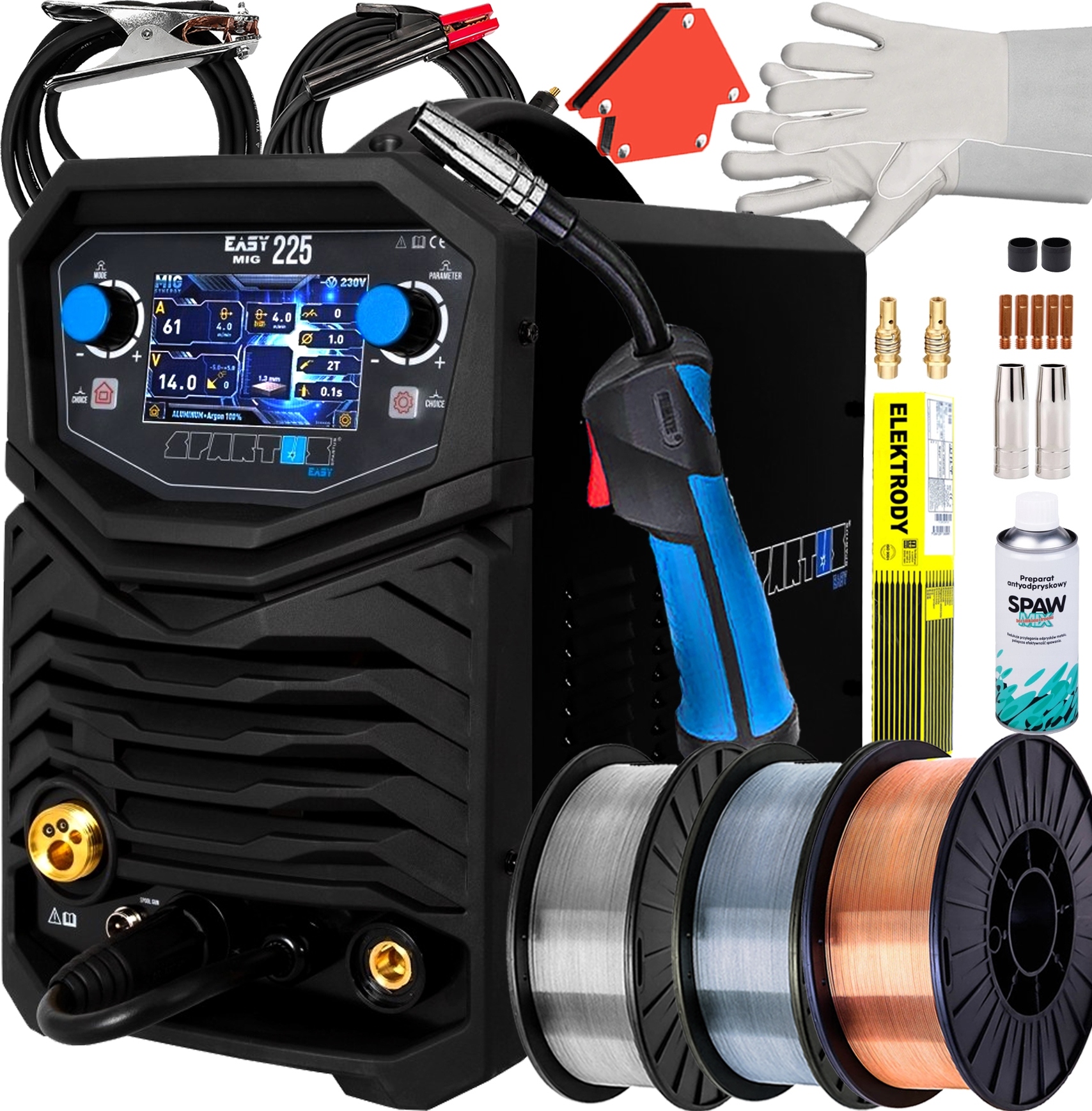 Invertorová Svářečka Mig Spartus 220A 230V Euro