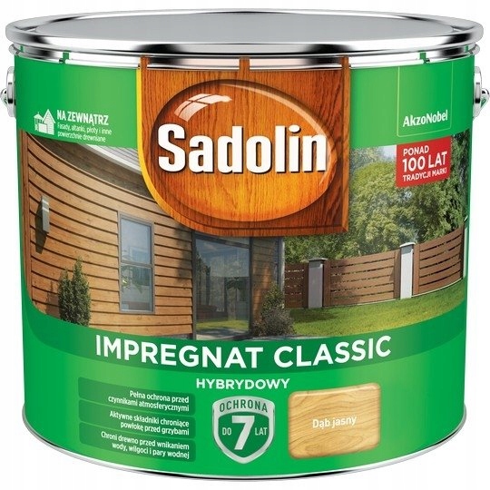 

Sadolin Classic Impr. Hybrydowy 9L Dąb Jasny