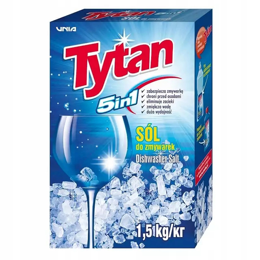 

Tytan Sól Do Zmywarki 1,5KG